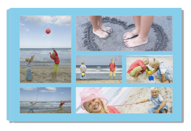 Canvas Photo Prints - Sibling Love - Collage