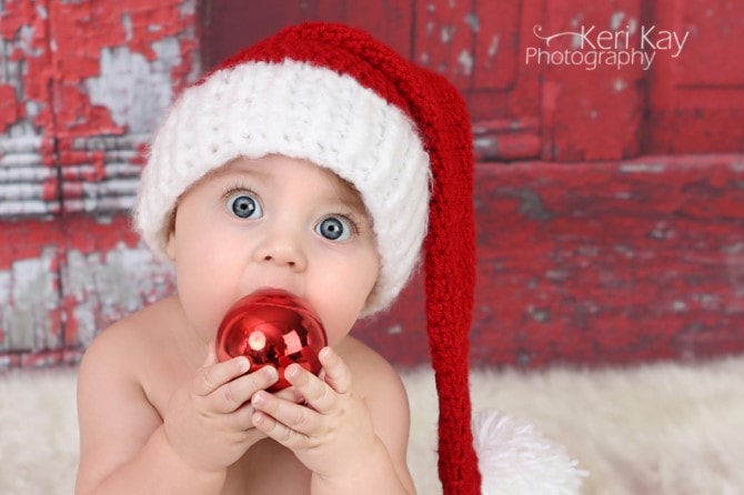 Baby Photos - Funky First Christmas