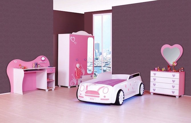 Bedroom Ideas For Girls - Car Bed