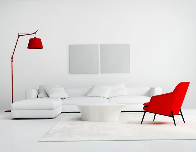 canvas-print-minimalist-decorating-red-light-seat