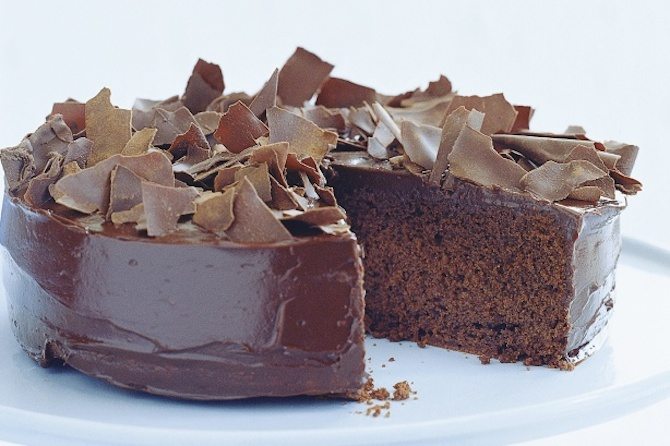 Chocolate Birthday Cake - Rich Chocolate