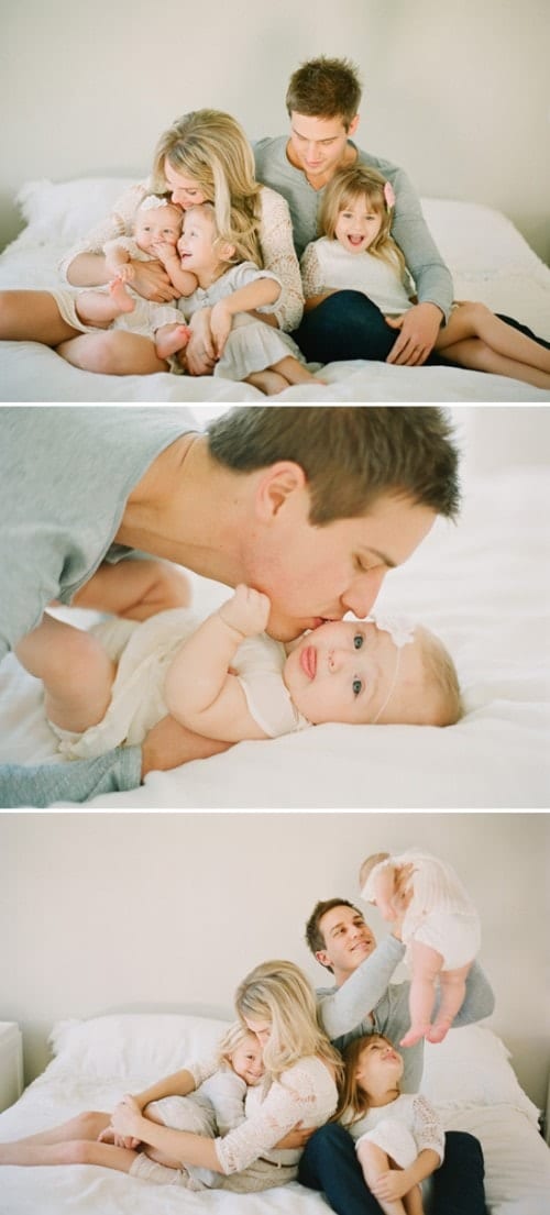 Family Portrait Ideas - At Home