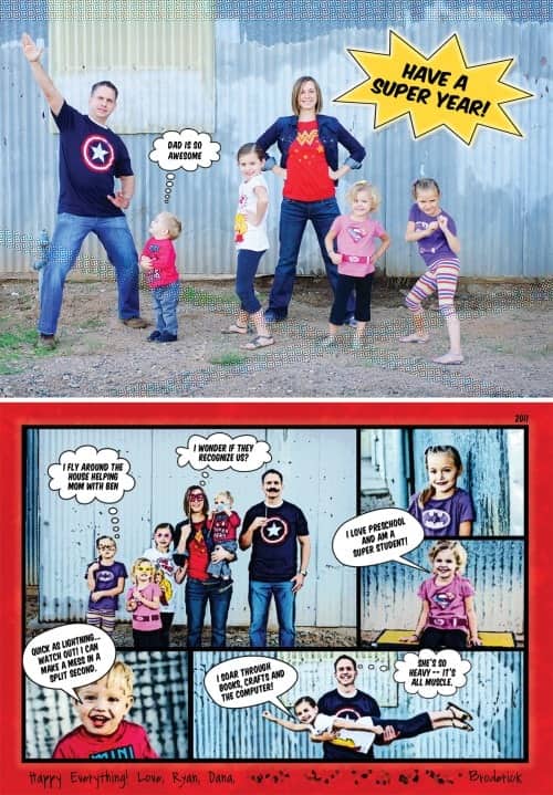 Family Portrait Ideas - Superheros