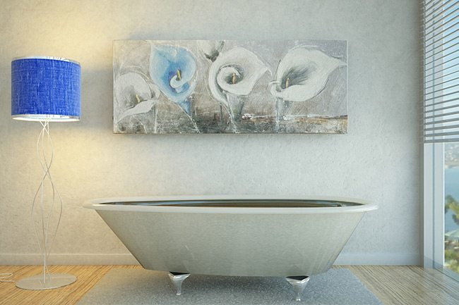 keys-diy-wall-art-interior-design-bathtub