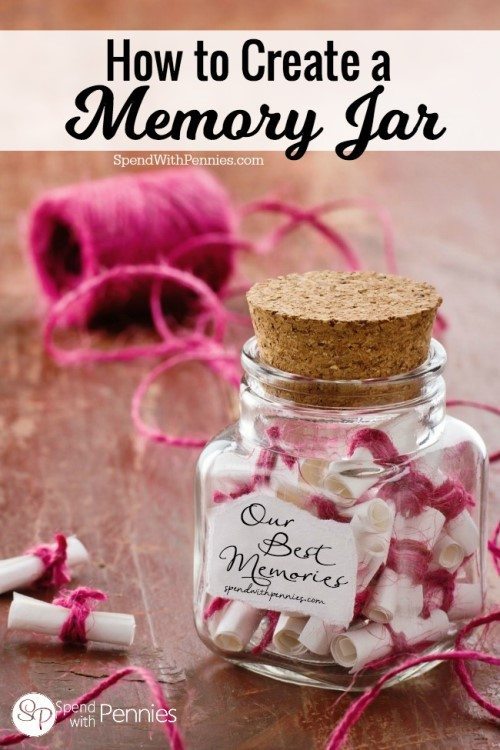 New Year Resolutions - Create A Memory Jar