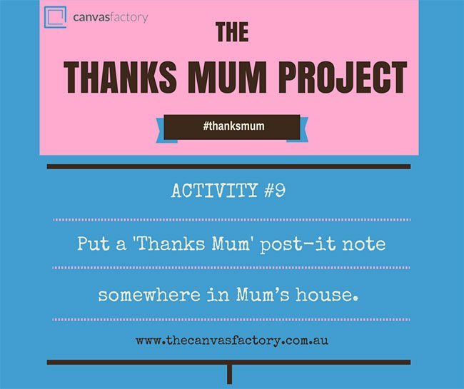 The Thanks Mum Project - Photo Collage - Activity 9