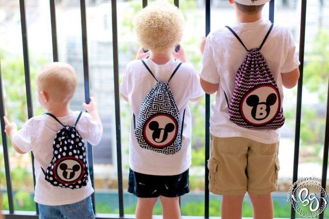 Travelling With Kids - Personalised Daypack