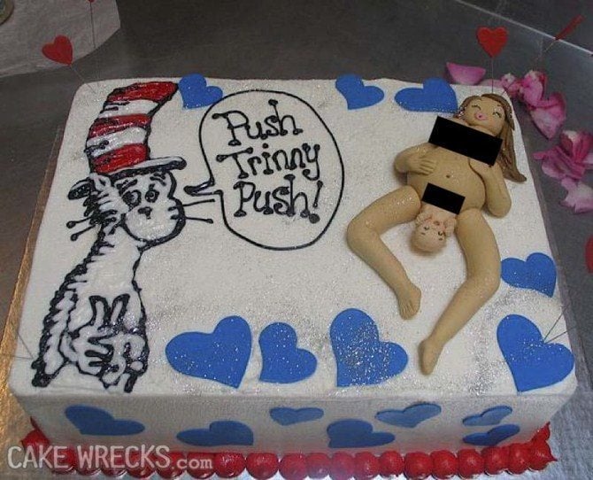 Baby Shower Cakes - Dr Seuss