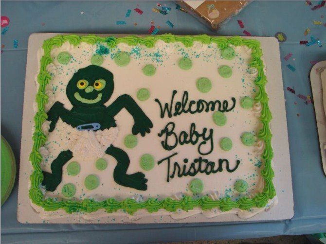 Baby Shower Cakes - Kermit
