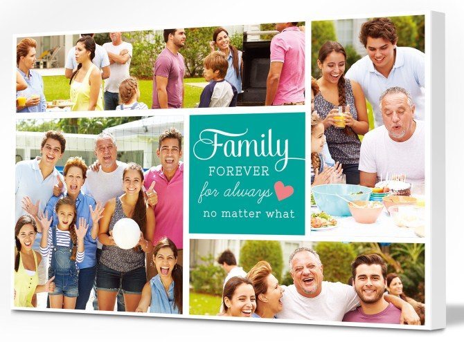 Christmas Gifts To Make - Family Collage