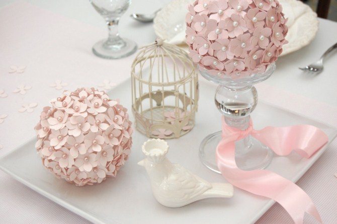 Diy Home Decor - Flower Ball
