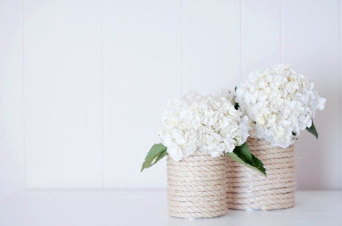 Diy Home Decor - Rope Vase