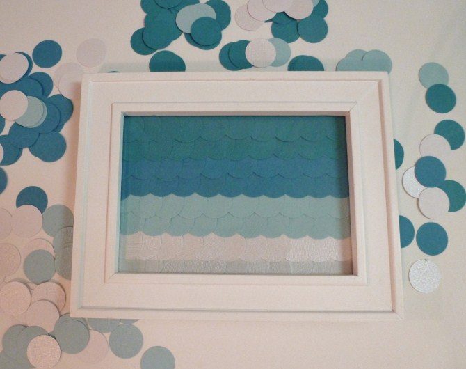 Diy Wall Art - Ombre Wall Art