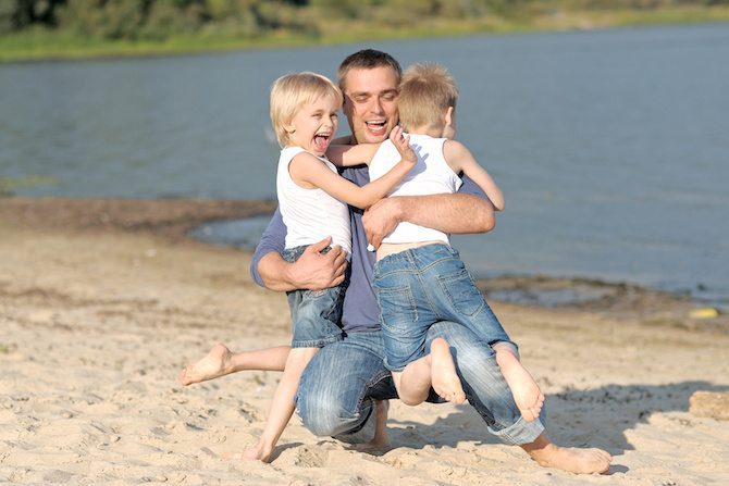 Father's Day Ideas - Hug Dad