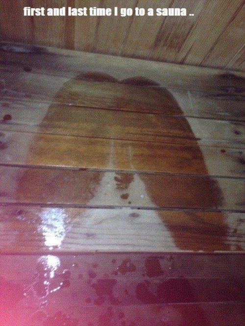 Funniest Photos - Sauna