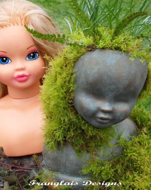 Garden Art Ideas - Mannequin