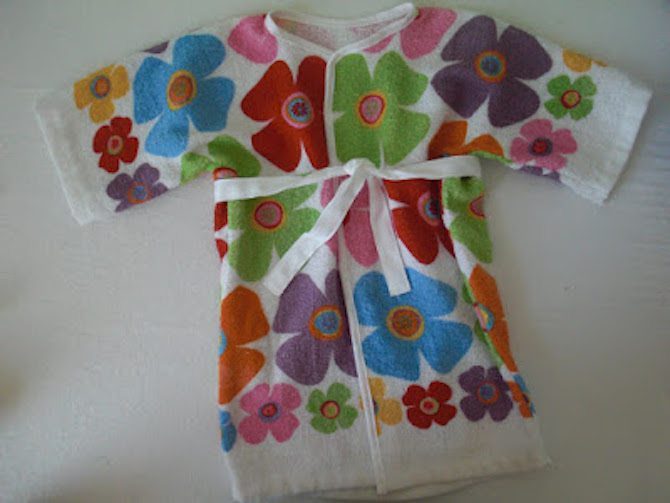 Homemade Gifts - Towel Bathrobe