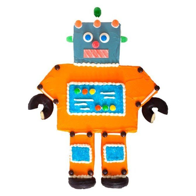 Kids Birthday Cakes - Robot Cake