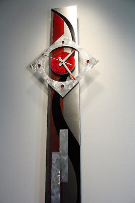 Metal Art - Clock Sculpture