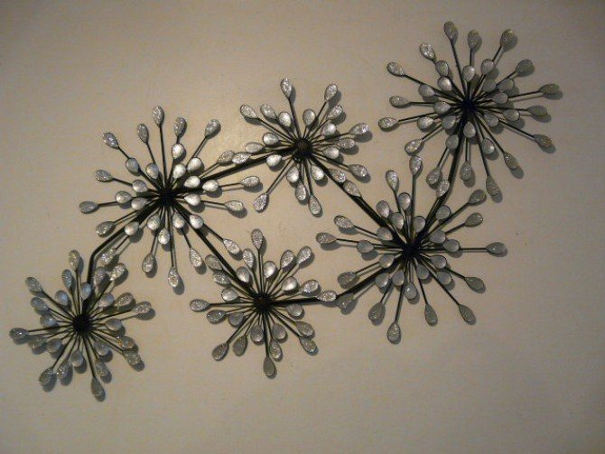 Metal Art - Glitter Contemporary Metal Wall Art