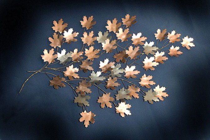 Metal Art - Leaves