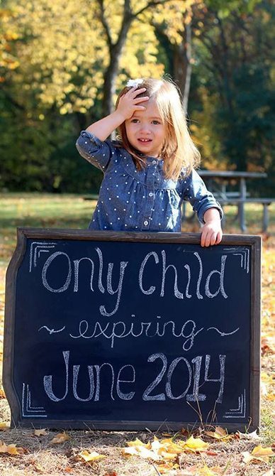Pregnancy Announcements - Only Child