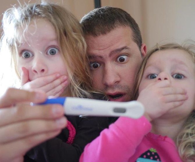 Pregnancy Announcements - Family Shock