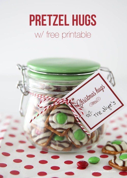 Secret Santa Gift Ideas - Pretzel Hugs