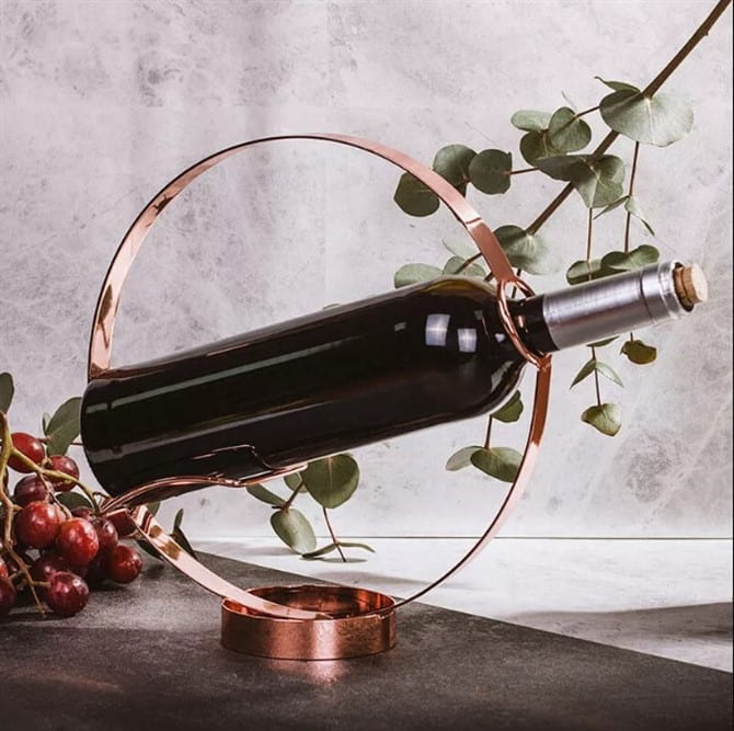 60th Birthday Gift Ideas - Soiree Wine Bottle Holder And Pourer