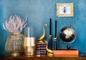 metallic homewares