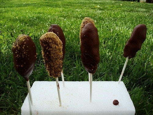 Baby Shower Food - Poop on a Stick
