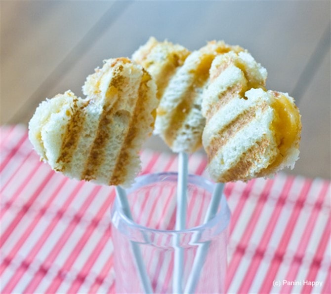 Baby Shower Food - Sandwich Pops