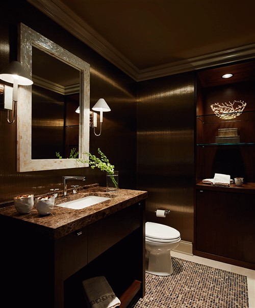 Bathroom Decorating Ideas - Contemporary High Rise