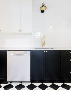 bold dramatic kitchen