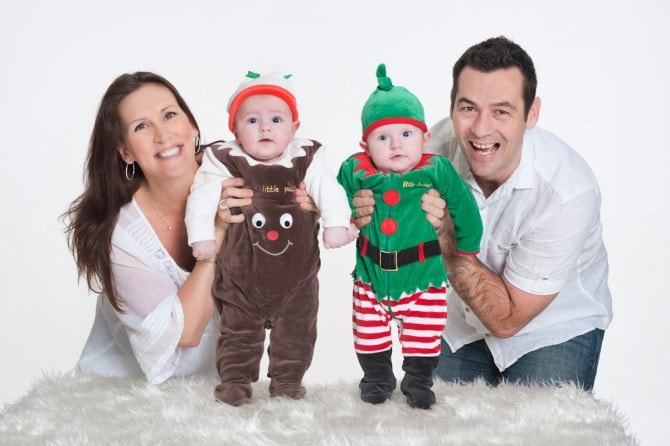 Christmas Photos - Portraits In Studio Costumes