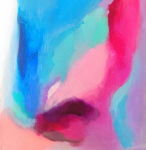 abstract painting large wall art idea