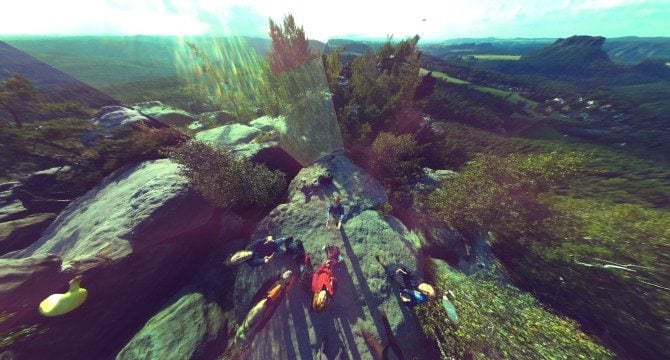 Phone Toss photography trick