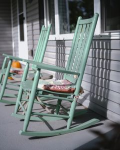 colourful furniture