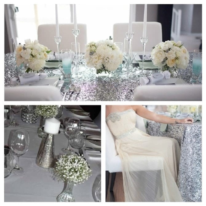Wedding Themes - Modern Silver