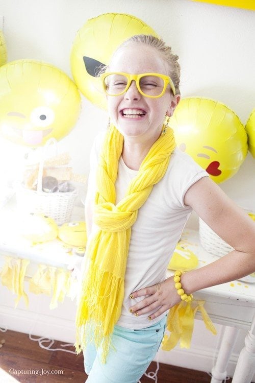 Teenage Birthday Party Ideas - Emojis