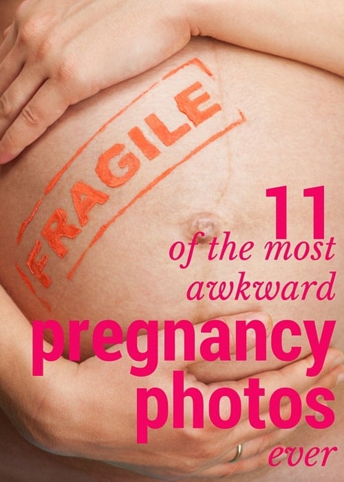 11 Of The Most Awkward Pregnancy Photos Ever