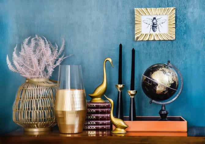 10 Easy Interiors Trends To Try In Your Home - A Touch Of Gold