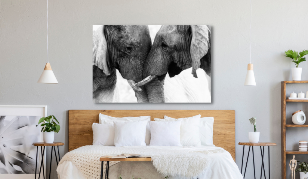 black and white wall art