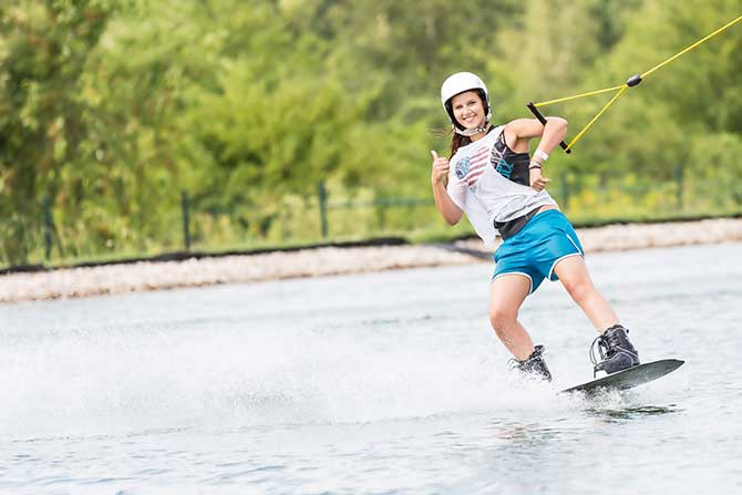 18th Birthday Party Ideas - Adventure Weekend - Water Skiing