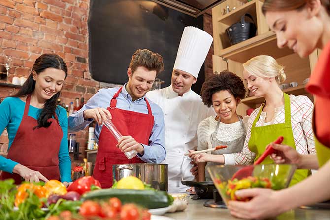 18th Birthday Party Ideas - Cooking Class