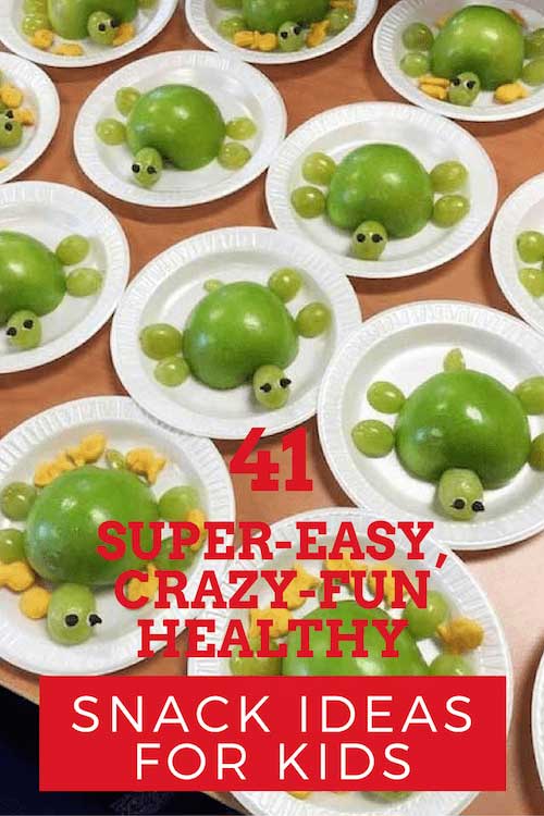 41 Easy, Fun Healthy Snack Ideas For Kids | Canvas Factory
