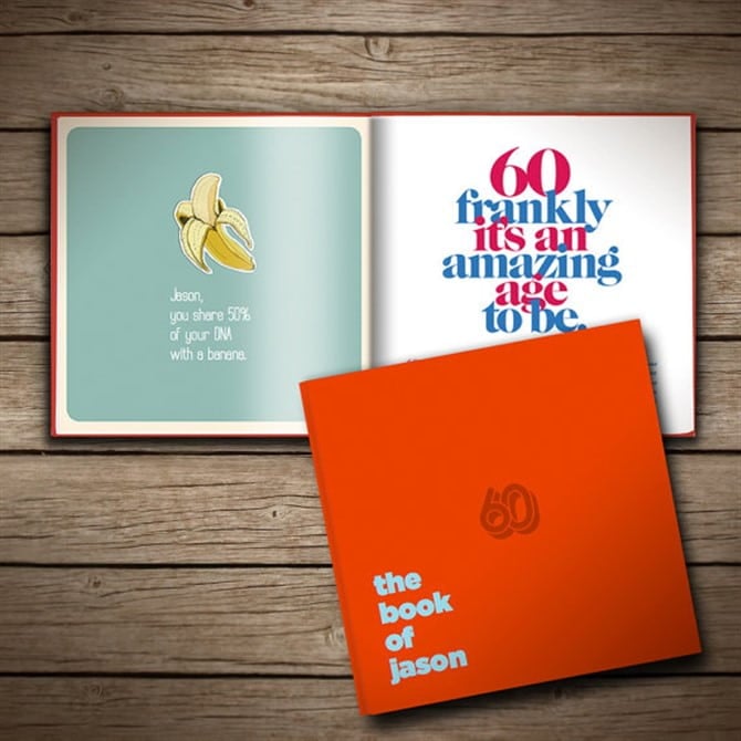 60th Birthday Gift Ideas - Book Of Memories