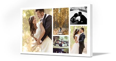 Photos On Canvas - Birthday Gift Ideas - Wedding Photo Collage