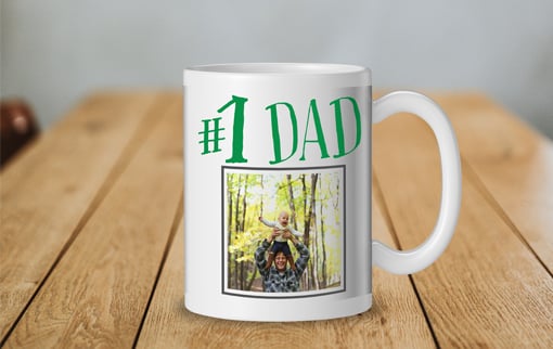 Father's Day photo gifts - photo mug