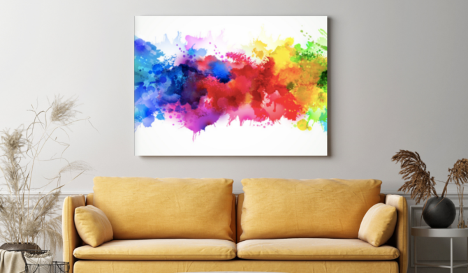 5 Colourful Wall Art Print Ideas to Brighten Your Home